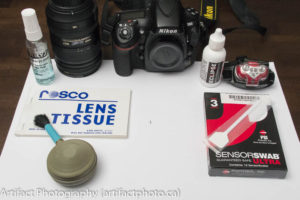 Camera cleaning supplies