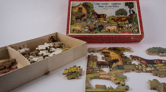 "Victory" Farmland Wooden Jigsaw Puzzle