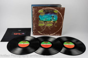 Yessongs album with insert and three disks